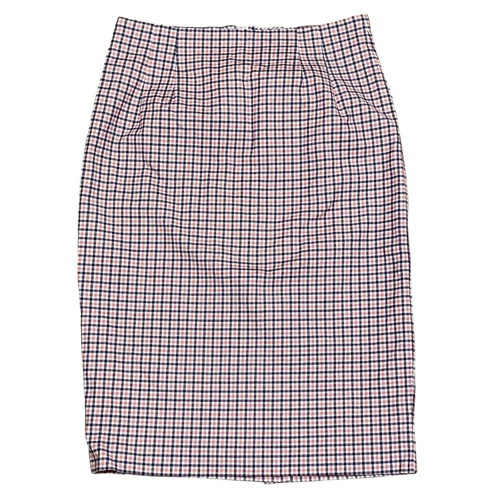 BODEN Womens 6 Pencil Straight Skirt Blue Pink Size 6R